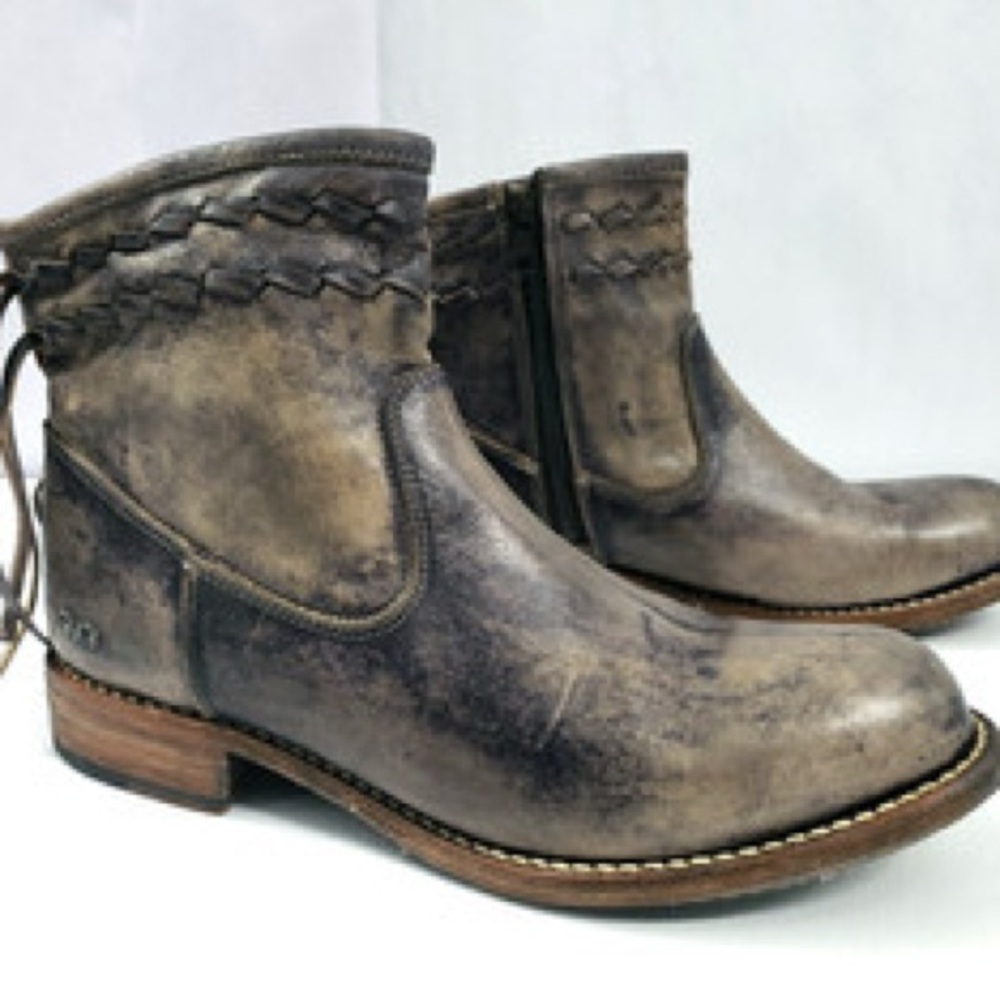 BED STÜ LEATHER ANKLE BOOTS